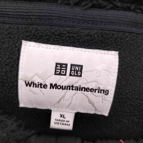 ユニクロ UNIQLO ハンドメイドデザイン フリースパーカー メンズ 40