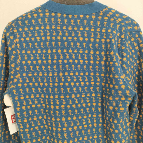 ツモリチサト TSUMORI CHISATO ウール100 総柄 ニットカーディガン レディース JPN:2