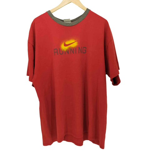 ナイキ NIKE 00s RUNNING クルーネック Tシャツ メンズ import:XL