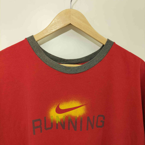 ナイキ NIKE 00s RUNNING クルーネック Tシャツ メンズ import:XL