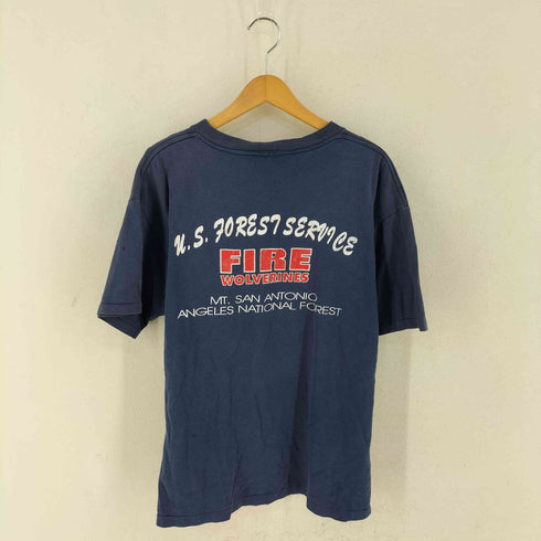 オニータ ONEITA 90S USA製 FIRE WOLVERINES POWER-T Tシャツ メンズ L