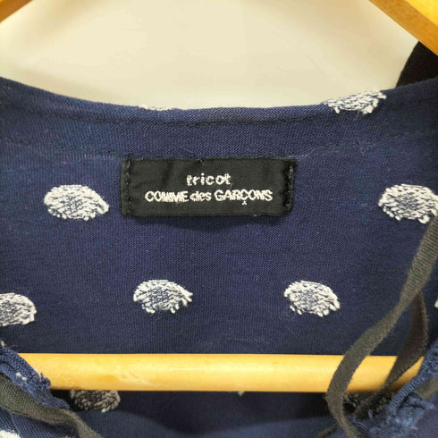 トリココムデギャルソン tricot COMME des GARCONS AD2005 半袖ドットTシャツ レディース