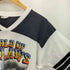 Bamtam 80s USA製 シングルステッチ コピーライト1983 Vネック フロントプリント 半袖Tシャツ メンズ XL
