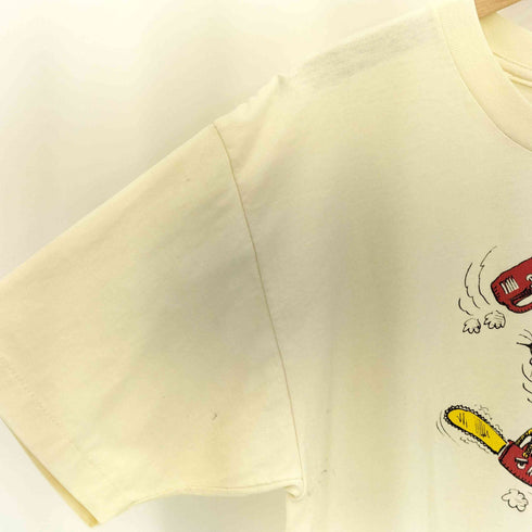 NATIONAL 80s USA製 シングルステッチ PAVLONプリント 1986年コピーライト Tシャツ メンズ XL