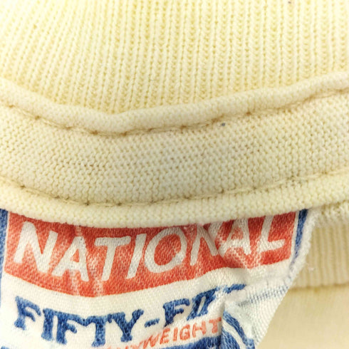 NATIONAL 80s USA製 シングルステッチ PAVLONプリント 1986年コピーライト Tシャツ メンズ XL