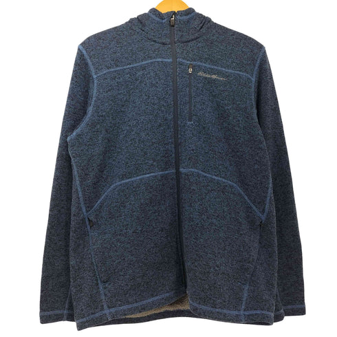 エディーバウアー Eddie Bauer 裏ボア フリース ジップアップ パーカー メンズ import:M
