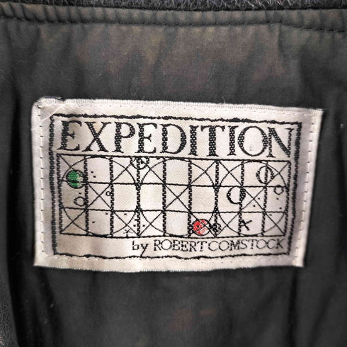 EXPEDITION ジップアップ レザージャケット メンズ 38