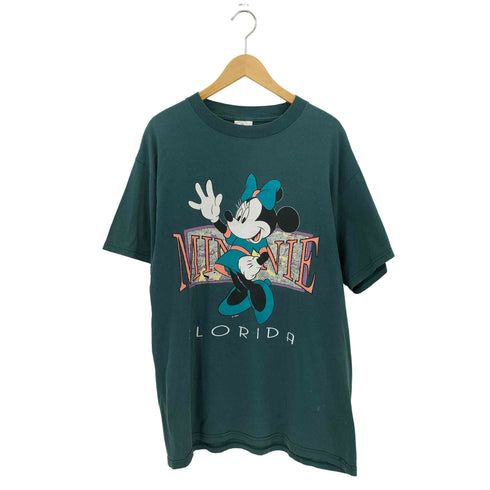 90s メキシコ製 キャラクタープリント クルーネック半袖Tシャツ メンズ L
