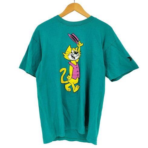 オニータ ONEITA 90-00s USA製 アニマル キャラクタープリント 半袖Tシャツ メンズ import:XL