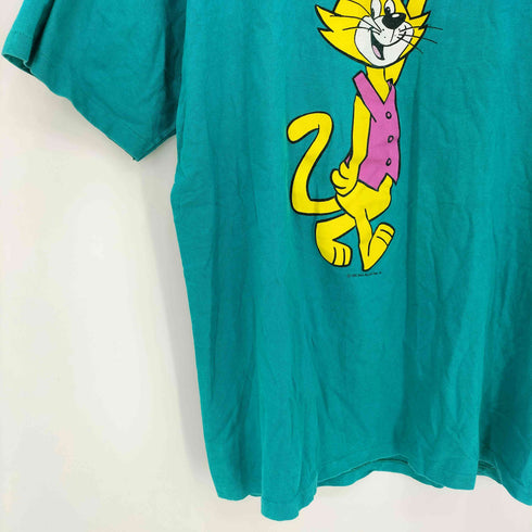 オニータ ONEITA 90-00s USA製 アニマル キャラクタープリント 半袖Tシャツ メンズ import:XL