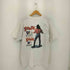フルーツオブザルーム FRUIT OF THE LOOM 90s USA製 シングルステッチ THE SHAKEイラストプリント クルーネックTシャツ メンズ import:XL