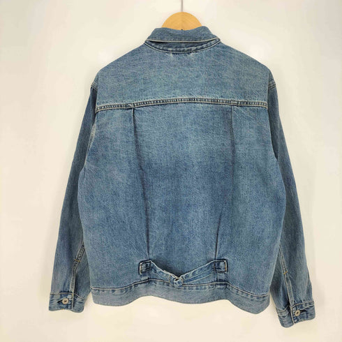 ユニクロ UNIQLO 26ss デニムトラッカージャケット メンズ JPN:L