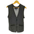 アルマーニジーンズ ARMANI JEANS コットン ニット Vネック ベスト メンズ import:M