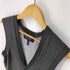 アルマーニジーンズ ARMANI JEANS コットン ニット Vネック ベスト メンズ import:M