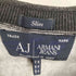 アルマーニジーンズ ARMANI JEANS コットン ニット Vネック ベスト メンズ import:M