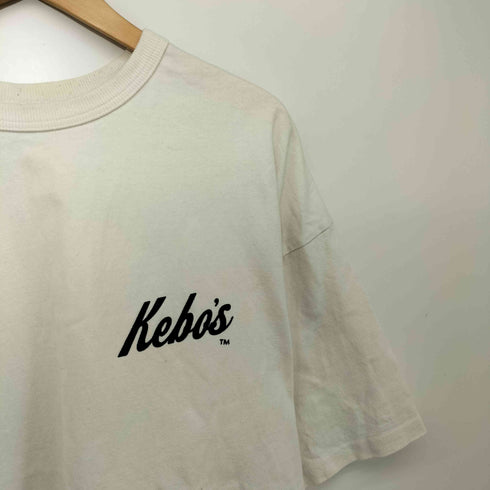 ケボズ KEboz ロゴ S/S Tシャツ メンズ JPN:M