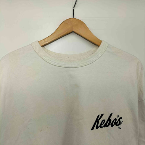 ケボズ KEboz ロゴ S/S Tシャツ メンズ JPN:M