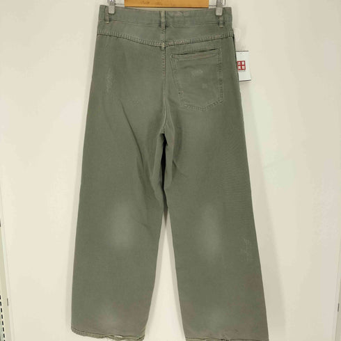 ザラ ZARA インサイド アウト ジップフライ ワークパンツ メンズ FR36