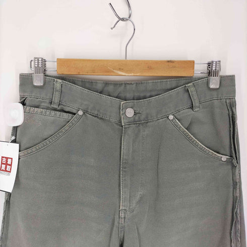 ザラ ZARA インサイド アウト ジップフライ ワークパンツ メンズ FR36