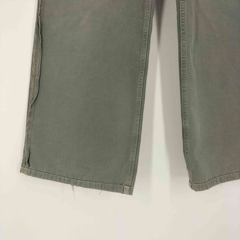 ザラ ZARA インサイド アウト ジップフライ ワークパンツ メンズ FR36