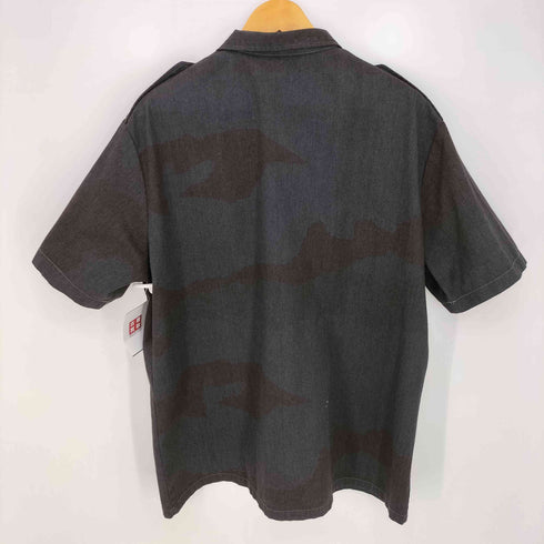 フレンチアーミー FRENCH ARMY 90s Desert Camo Black Chad Shirt フランス軍 デザートカモ ヘリンボーン ブラック染め チャド シャツ メンズ