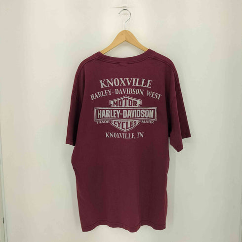 ハーレーダビッドソン HARLEY-DAVIDSON フロントロゴプリント クルーネックTシャツ メンズ