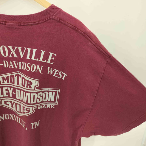 ハーレーダビッドソン HARLEY-DAVIDSON フロントロゴプリント クルーネックTシャツ メンズ