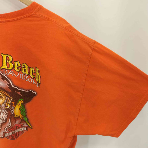 ハーレーダビッドソン HARLEY-DAVIDSON 背面プリント 半袖クルーネックTシャツ メンズ