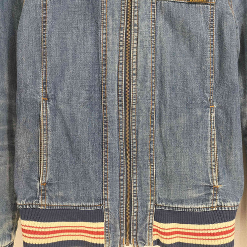 ヒステリックグラマー HYSTERIC GLAMOUR KINKY JEANS GROUPLE ジップアップデニムジャケット レディース FREE