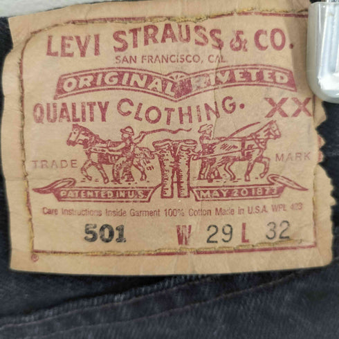 リーバイス Levis 90S USA製 532刻印 501 ボタンフライ 後染め デニムパンツ メンズ W29