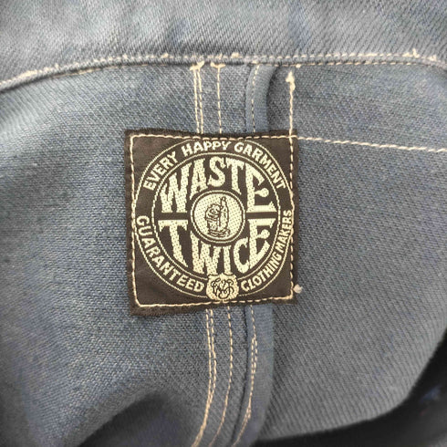 WESTETWICE ダブルブレスト デニム コート メンズ