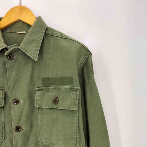ユーエスアーミー U.S. ARMY 60s 1st Model OG107 Sateen Shirts 1stモデル 後期 OG107 筒袖 コットンサテン シャツ メンズ