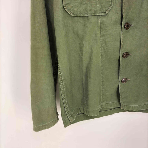 ユーエスアーミー U.S. ARMY 60s 1st Model OG107 Sateen Shirts 1stモデル 後期 OG107 筒袖 コットンサテン シャツ メンズ