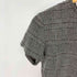 ワイズ Ys フリルグレンチェック クルーネック半袖Tシャツ レディース JPN:2
