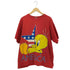 90s USA製 キャラクタープリント 半袖クルーネックTシャツ メンズ