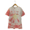 ヘインズ Hanes 00s タイダイ柄 GALVESTON BEACH PATROLプリント クルーネックTシャツ メンズ import:M
