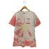 ヘインズ Hanes 00s タイダイ柄 GALVESTON BEACH PATROLプリント クルーネックTシャツ メンズ import:M