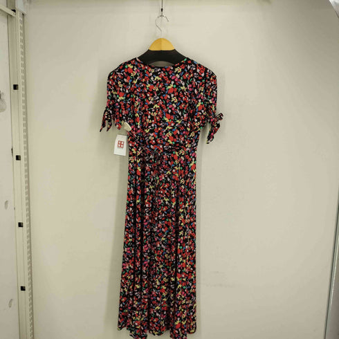 フィフィーユパリ FIFILLES PARIS 総柄 ロングシャツワンピース レディース