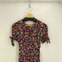 フィフィーユパリ FIFILLES PARIS 総柄 ロングシャツワンピース レディース