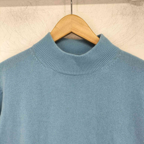 ピュアカシミヤ pure cashmere カシミヤ100 モックネックセーター レディース import:M