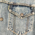 リーバイス Levis 90S 香港製 50S ショートホーンタグ復刻 WESTERN WEAR デニムジャケット メンズ import:M