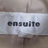 ensuite フォックスファー フリル フーデッドダウンコート レディース 2