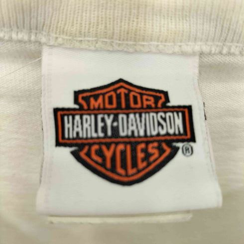 ハーレーダビッドソン HARLEY-DAVIDSON 00s ロゴプリント S/S ポロシャツ メンズ import:L