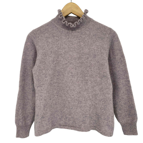 brodiaea 洗えるカシミヤシリーズ クルーネックニット レディース JPN:40