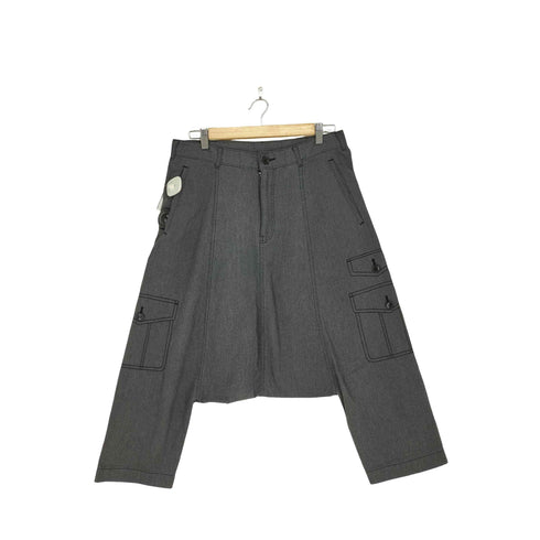 ブラックコムデギャルソン BLACK COMME des GARCONS カーゴサルエルパンツ メンズ M