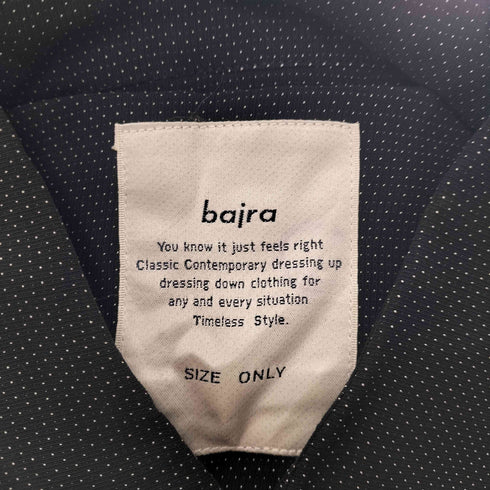 バジュラ bajra ドット柄デザインシャツ メンズ