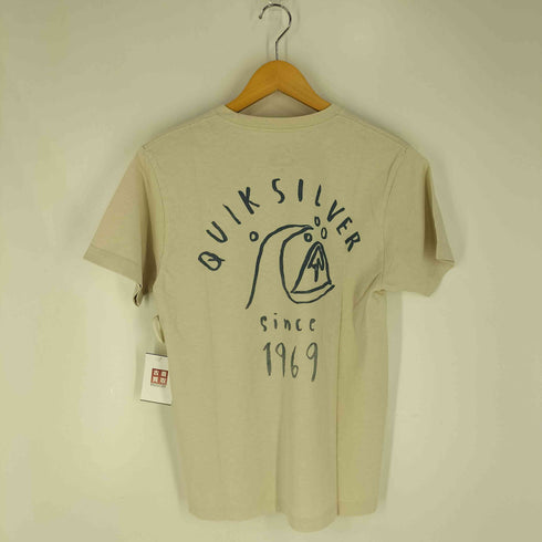 クイックシルバー Quiksilver 両面プリントロゴ クルーネックTシャツ メンズ JPN:M