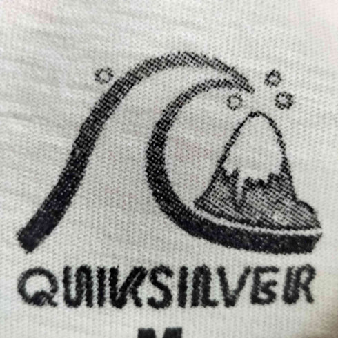 クイックシルバー Quiksilver 両面プリントロゴ クルーネックTシャツ メンズ JPN:M