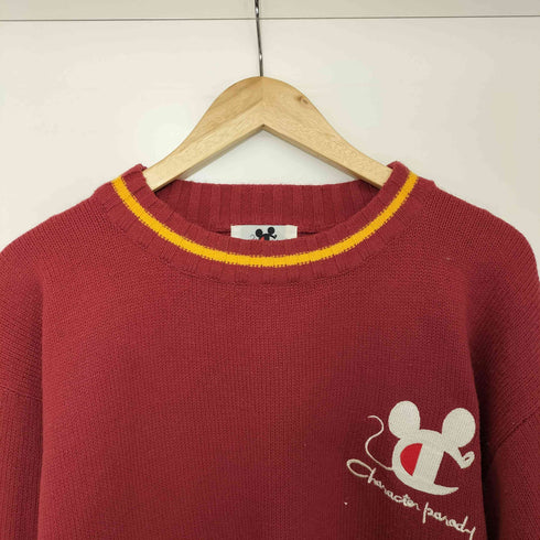 90s Character アクリルニット セーター メンズ
