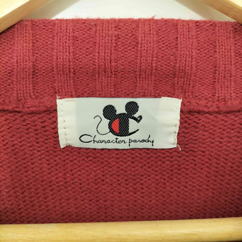 90s Character アクリルニット セーター メンズ